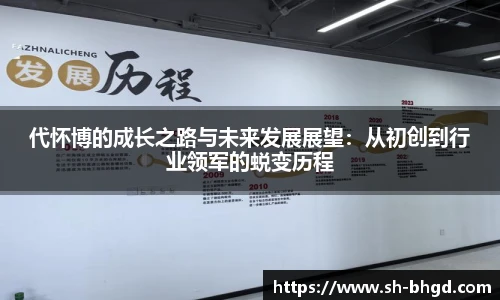 代怀博的成长之路与未来发展展望：从初创到行业领军的蜕变历程