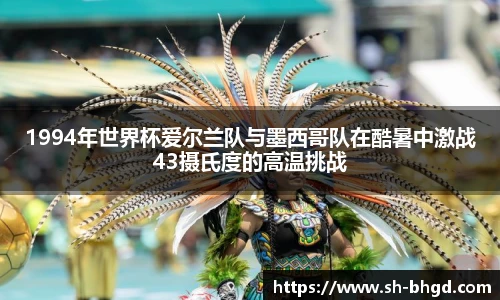 1994年世界杯爱尔兰队与墨西哥队在酷暑中激战43摄氏度的高温挑战